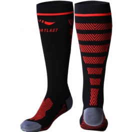 Sportlast Medilast Calcetines de Compresion Largos Pro Running Everest Negro-Rojo Sportlast Medilast Calcetines de Compresion Largos Pro Running Everest Negro-Rojo