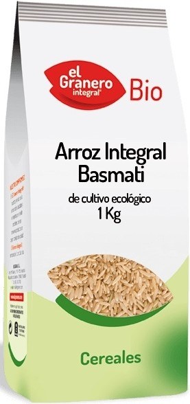 El Granero Integral Arroz Integral Basmati Bio 1 Kg El Granero Integral Arroz Integral Basmati Bio 1 Kg