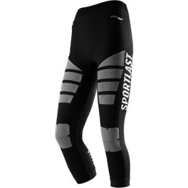 Sportlast Malla Compresiva Capri Mujer Negro-Blanco Sportlast Malla Compresiva Capri Mujer Negro-Blanco