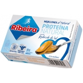 Ribeira Proteina Natural Mejillones al Natural 1 lata x 111 gr Ribeira Proteina Natural Mejillones al Natural 1 lata x 111 gr