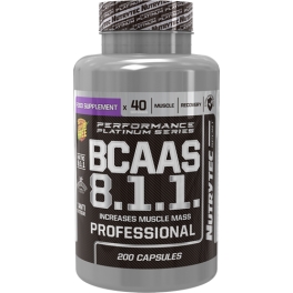 Nutrytec BCAAS 8.1.1 (Performance Platinum) 200 caps Nutrytec BCAAS 8.1.1 (Performance Platinum) 200 caps