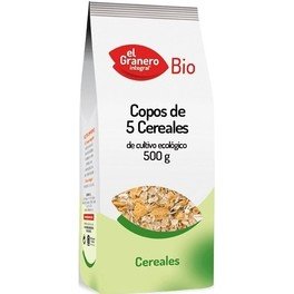El Granero Integral Copos de 5 Cereales Bio 500 gr