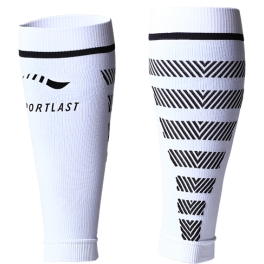 Sportlast Pantorrilleras Compresion Pro Running Etna Blanco-Negro Sportlast Pantorrilleras Compresion Pro Running Etna Blanco-Negro