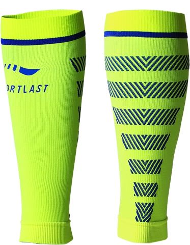 Sportlast Pantorrillera Compresión Pro Running Etna Amarillo-Azul Sportlast Pantorrillera Compresión Pro Running Etna Amarillo-Azul