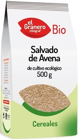 El Granero Integral Salvado de Avena Bio 500 gr El Granero Integral Salvado de Avena Bio 500 gr