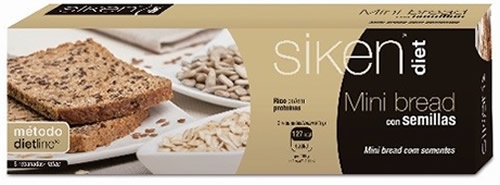 Siken Diet Mini Bread con semillas 192 gr Siken Diet Mini Bread con semillas 192 gr