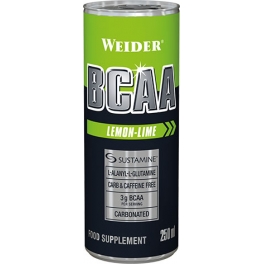 Weider BCAA RTD - Aminoacidos Liquidos 1 lata x 250 ml Weider BCAA RTD - Aminoacidos Liquidos 1 lata x 250 ml