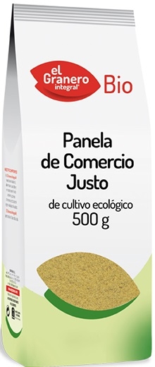 El Granero Integral Panela de Comercio Justo Bio 500 gr El Granero Integral Panela de Comercio Justo Bio 500 gr