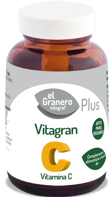 El Granero Integral Vitagran C (Vitamina C+Bioflavonoides) 120 Comp. 830 mg El Granero Integral Vitagran C (Vitamina C+Bioflavonoides) 120 Comp. 830 mg