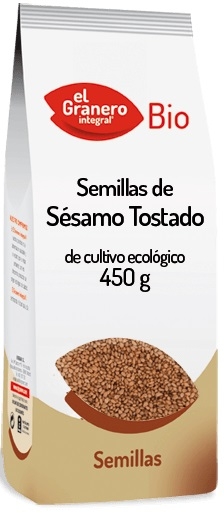 El Granero Integral Semillas de Sésamo Tostado Bio 450 gr El Granero Integral Semillas de Sésamo Tostado Bio 450 gr