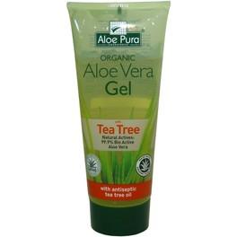 Aloe Pura Gel de Aloe Vera Eco Con Árbol de Té 200 ml Aloe Pura Gel de Aloe Vera Eco Con Árbol de Té 200 ml