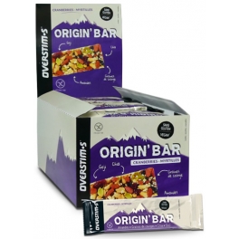 Overstims Origin Bar - Barrita Energetica 30 barritas x 40 gr Overstims Origin Bar - Barrita Energetica 30 barritas x 40 gr