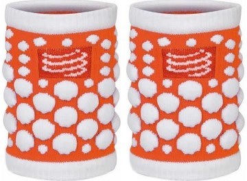 Compressport Muñequeras Wrist Band Fluo Naranja Compressport Muñequeras Wrist Band Fluo Naranja