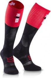 Compressport Medias de Compresion-Full Socks UltraLight Racing - Ironman 2017 Rojo/Negro Compressport Medias de Compresion-Full Socks UltraLight Racing - Ironman 2017 Rojo/Negro