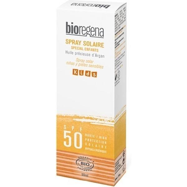 Bioregena Spray Solar Niños y Pieles Sensibles SPF 50 90 ml