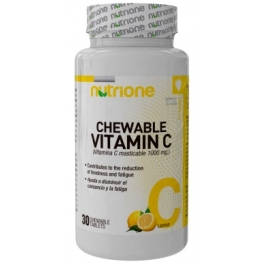Nutrione Vitamina C Masticable 30 Cáps. 1000 mg Nutrione Vitamina C Masticable 30 Cáps. 1000 mg