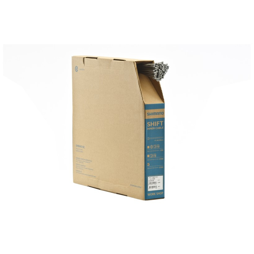 Shimano Cable 100pz.cambio 1.2x2100mm Acero Shimano Cable 100pz.cambio 1.2x2100mm Acero
