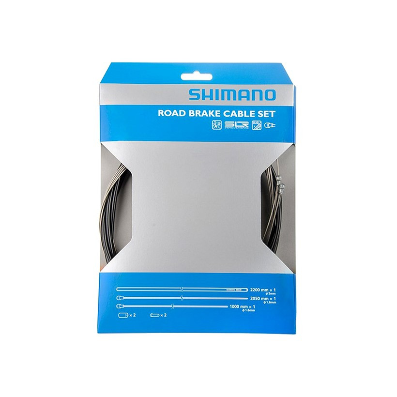 Shimano Cable Freno/funda/topes Ctra Negro Shimano Cable Freno/funda/topes Ctra Negro