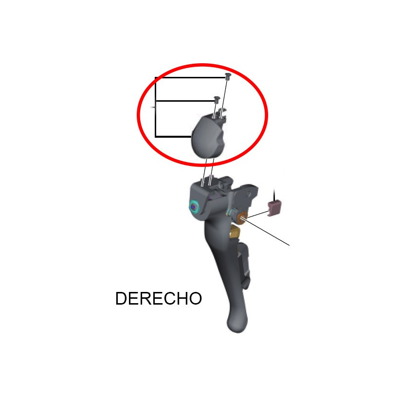 Shimano Embellecedor Maneta St-5800 Dcho C/torni Shimano Embellecedor Maneta St-5800 Dcho C/torni