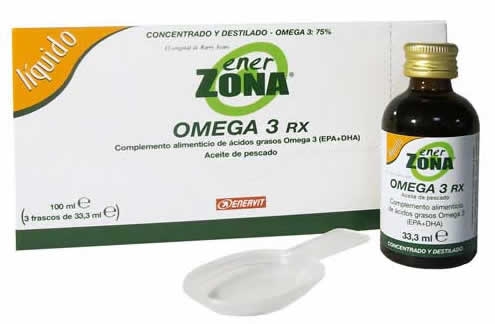 EnerZona Omega 3 RX Aceite de Pescado Liquido 100 ml EnerZona Omega 3 RX Aceite de Pescado Liquido 100 ml