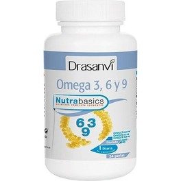 Drasanvi Nutrabasics Omega 3-6-9 1000 mg 24 perlas