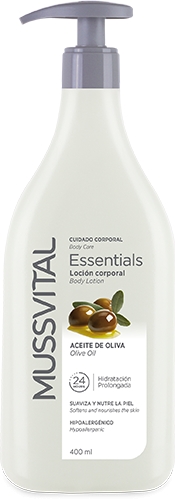 Mussvital Essentials Locion Hidratante Oliva 400 ml Mussvital Essentials Locion Hidratante Oliva 400 ml
