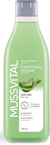 Mussvital Essentials Gel de Baño Aloe Vera 100 ml Mussvital Essentials Gel de Baño Aloe Vera 100 ml