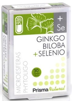 Prisma Natural Ginkgo Biloba + Selenio 30 Cáps. Prisma Natural Ginkgo Biloba + Selenio 30 Cáps.