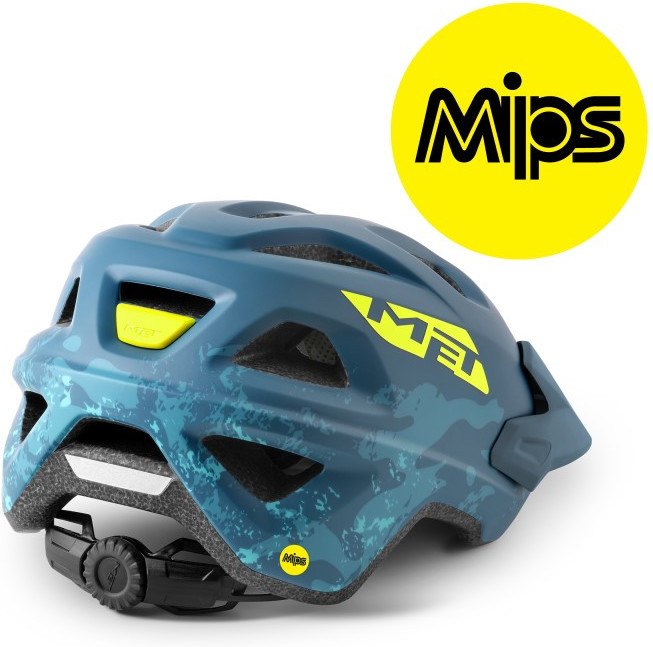 Met Casco Eldar Mips Azul Petro M(52-57) Met Casco Eldar Mips Azul Petro M(52-57)