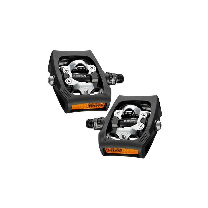 Shimano Pedales T400 Negro C/r Click R Shimano Pedales T400 Negro C/r Click R