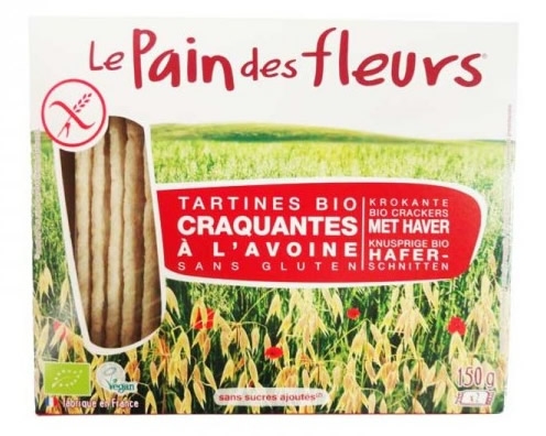 Le Pain des Fleurs Pan de Flores Con Avena Sin Gluten Bio 150 gr Le Pain des Fleurs Pan de Flores Con Avena Sin Gluten Bio 150 gr