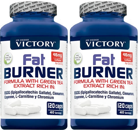 Pack Victory Fat Burner 2 botes x 120 caps Pack Victory Fat Burner 2 botes x 120 caps