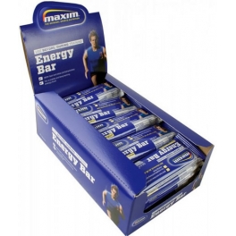 Maxim Energy Bar con Cafeina y Vitaminas 25 barritas x 55 gr Maxim Energy Bar con Cafeina y Vitaminas 25 barritas x 55 gr
