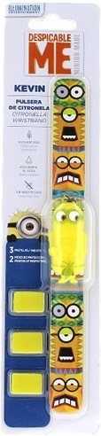 Mussvital Pulsera de Citronela Antimosquitos Minions Kevin Mussvital Pulsera de Citronela Antimosquitos Minions Kevin