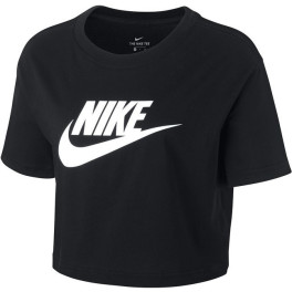 Nike Camisetas Sportswear Essential Mujer Negro