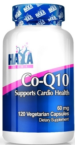 Haya Labs Co-Q10 60 mg 120 caps Haya Labs Co-Q10 60 mg 120 caps