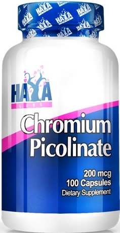 Haya Labs Picolinato de Cromo 200 mcg 100 caps Haya Labs Picolinato de Cromo 200 mcg 100 caps
