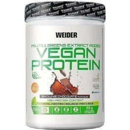 Weider Vegan Protein 750 Gr Proteína 100% Vegetal De Guisantes (PISANE) y Arroz / Sin Gluten / Sin Lactosa