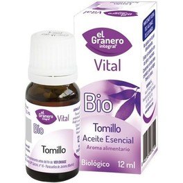 El Granero Integral Aceite Esencial de Tomillo Bio 12 ml El Granero Integral Aceite Esencial de Tomillo Bio 12 ml