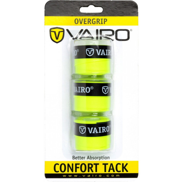 Vairo Overgrips Confort Tack Yellow