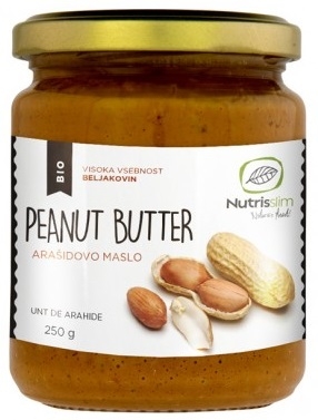 Nutrisslim Natures´s Finest Bio Peanut butter 250 gr Nutrisslim Natures´s Finest Bio Peanut butter 250 gr