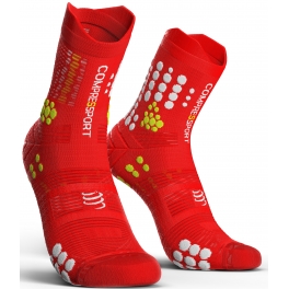 Compressport Calcetines Pro Racing Socks V3.0 Trail Rojo-Blanco Compressport Calcetines Pro Racing Socks V3.0 Trail Rojo-Blanco