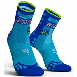 Compressport Calcetines Pro Racing Socks V3.0 Ultra Light Run High Azul Fluor Compressport Calcetines Pro Racing Socks V3.0 Ultra Light Run High Azul Fluor