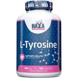 Haya Labs L-Tyrosine 500mg 100 caps