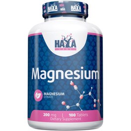 Haya Labs Citrato de Magnesio 200 mg 100 tabs