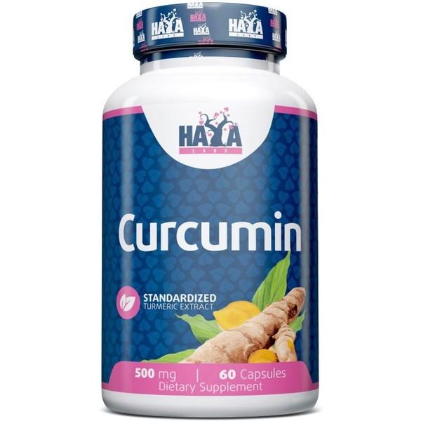 Haya Labs Extrait de curcuma 500 mg 60 capsules