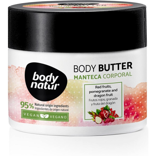 Body Natur Body Butter Manteca Corporal Frutos Rojos Granada Y Fruta D Unisex