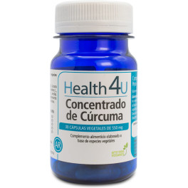 H4u Concentrado De Cúrcuma 30 Cápsulas Vegetales De 550 Mg Unisex