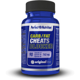 Perfect Nutrition Cheats Blocker Carb&fat 90 Cápsulas 743 Mg Unisex