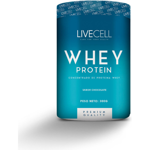 Livecell Whey Protein Concentrado Chocolate 300 Gr Unisex